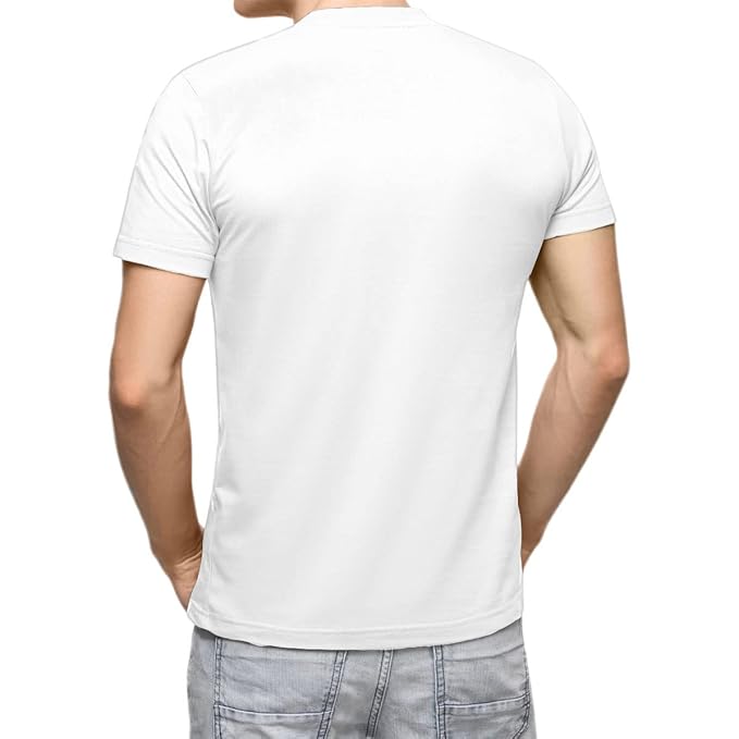 Fitrangi White Wilderness Tshirt | Adventure Tshirt | Wild & Free | Half Sleeve T-Shirt | Cotton T-Shirt