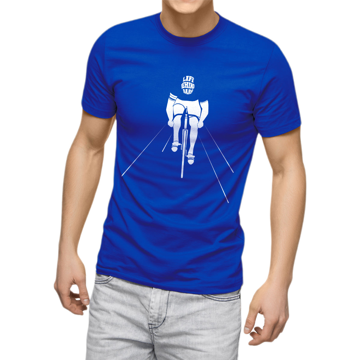 Fitrangi Cycling T-Shirt - Life Behind Bars - Pedal into Your Next Adventure in Style.…