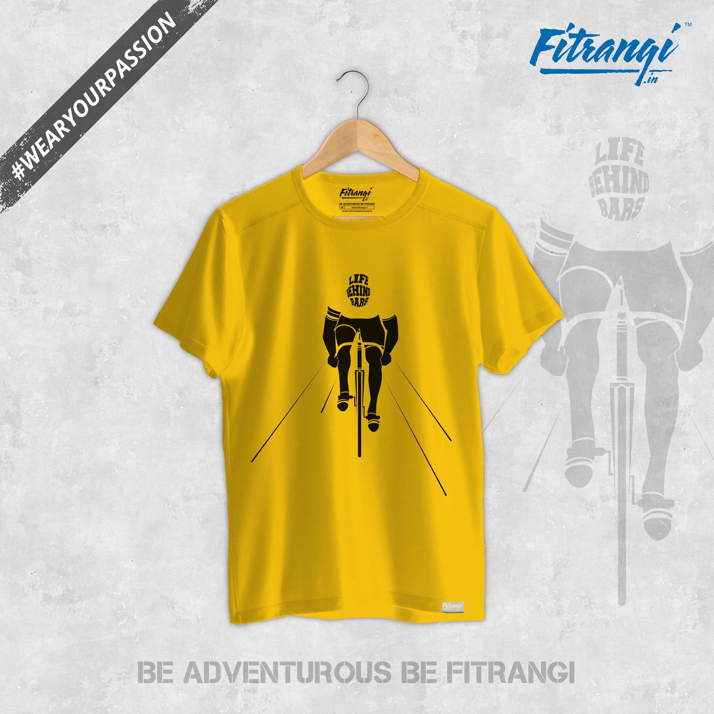 Life Behind Bars - Adventure Tshirt - Fitrangi